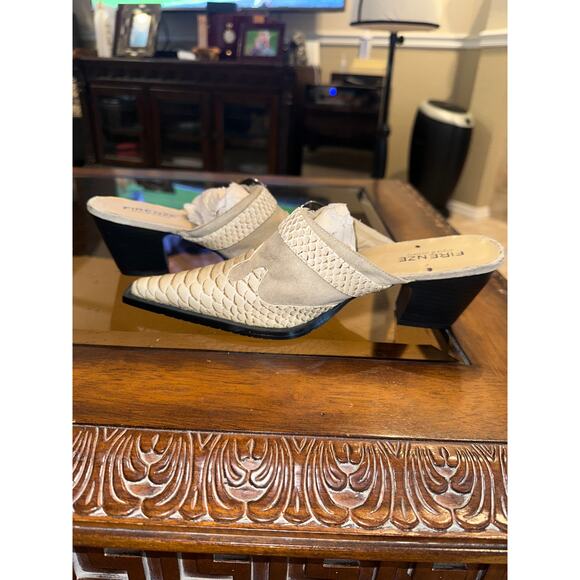 Women’s Firenze Western Mule. Size 39 ( 8.5 ) - Picture 4 of 6
